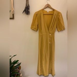 Silk Mirabelle wrap dress, Wilfred